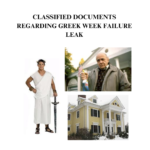 Classified Documents Regarding Greek Week Failure Leak